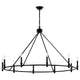 Carrick 54.25" 10-Light Chandelier
