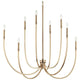 Malene 45.25" 8-Light Foyer Chandelier