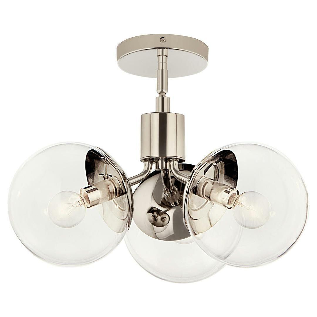 Silvarious 16.5" 3-Light Convertible Pendant