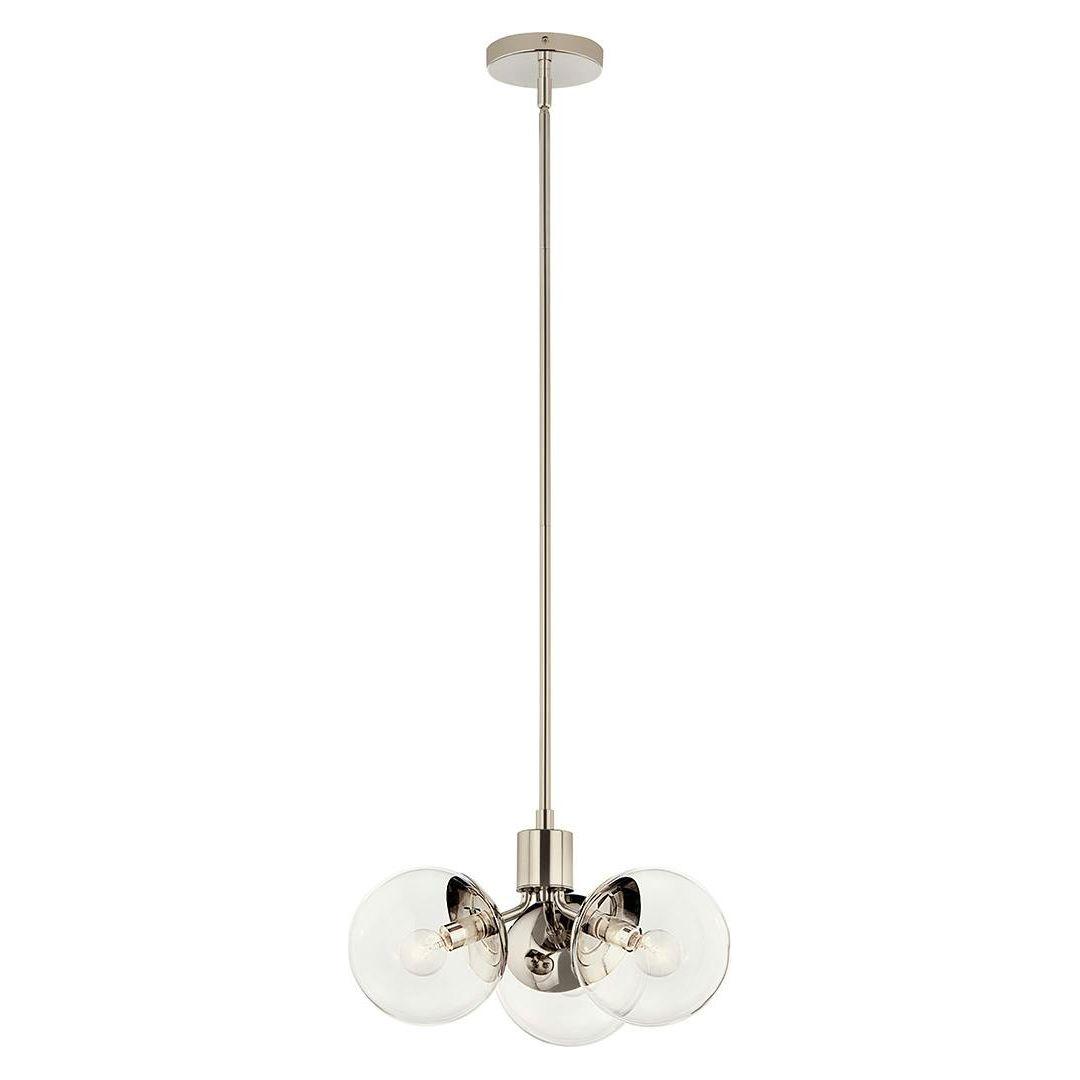 Silvarious 16.5" 3-Light Convertible Pendant