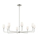 Pallas 52" XL 8-Light Round Chandelier