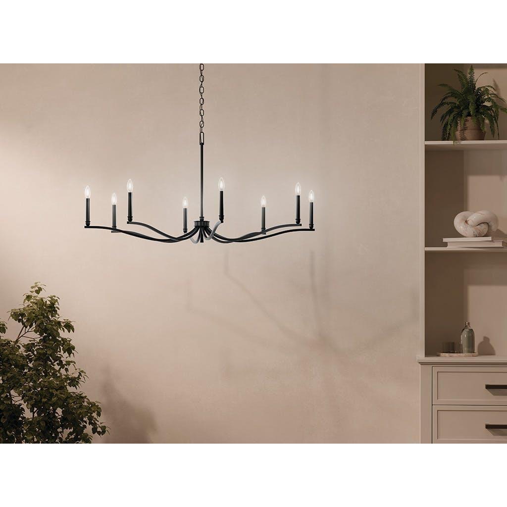 Malene 52" 8-Light Chandelier