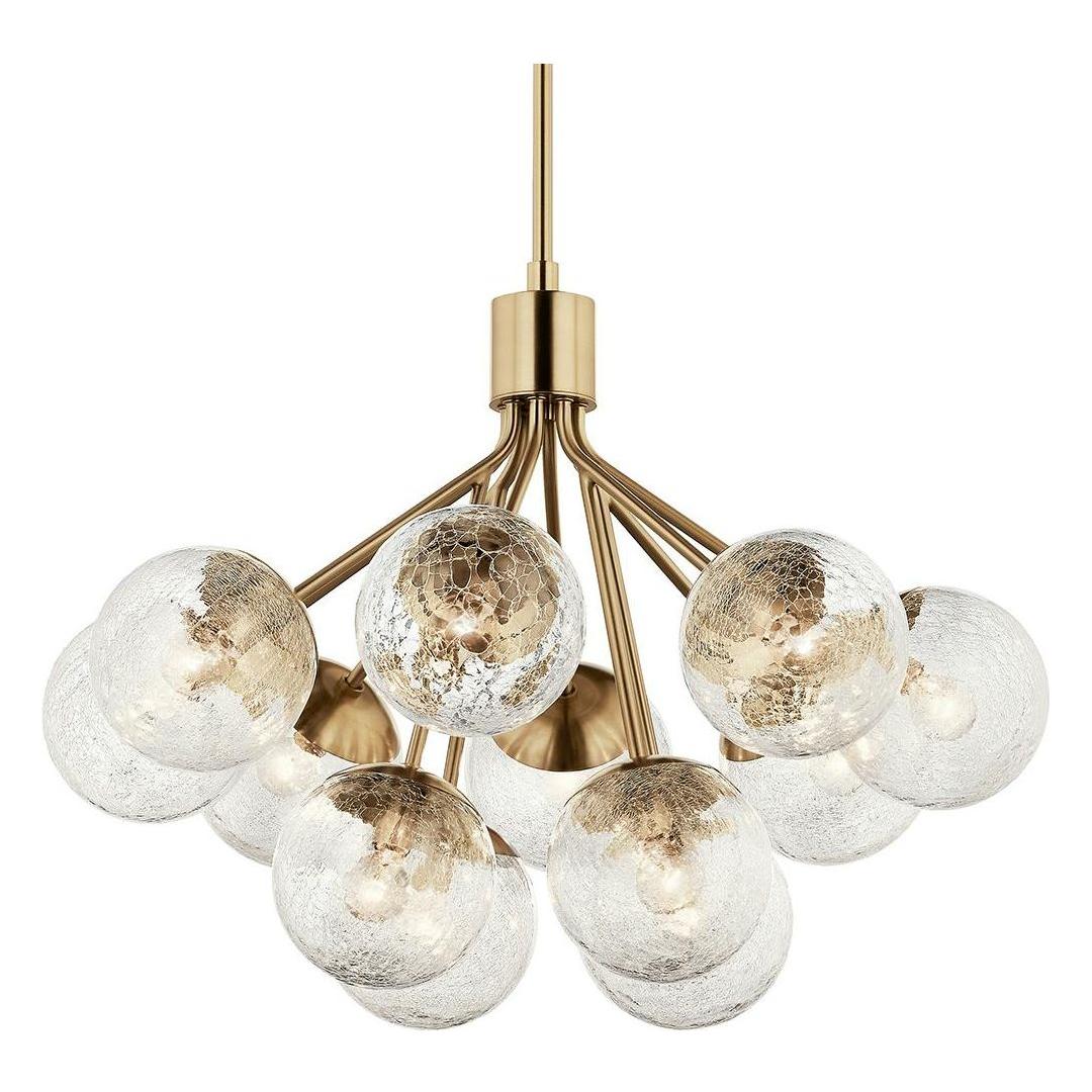 Silvarious 30" 12-Light Convertible Chandelier