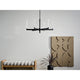 Sycara 36.25" 6-Light LED Chandelier