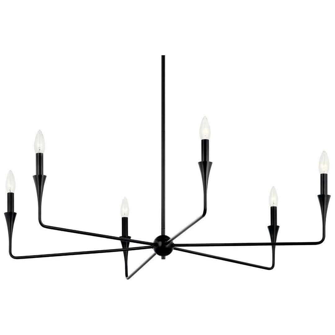 Alvaro 40" 6-Light Chandelier