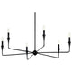 Alvaro 40" 6-Light Chandelier