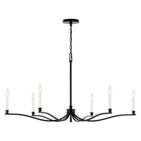 Malene 42" 6-Light Chandelier