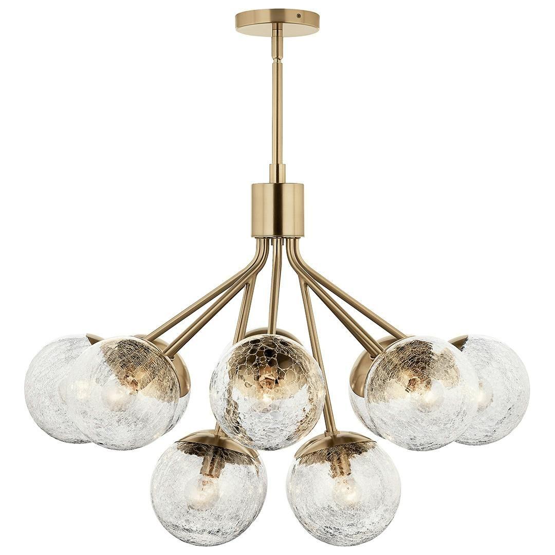 Silvarious 30" 12-Light Convertible Chandelier