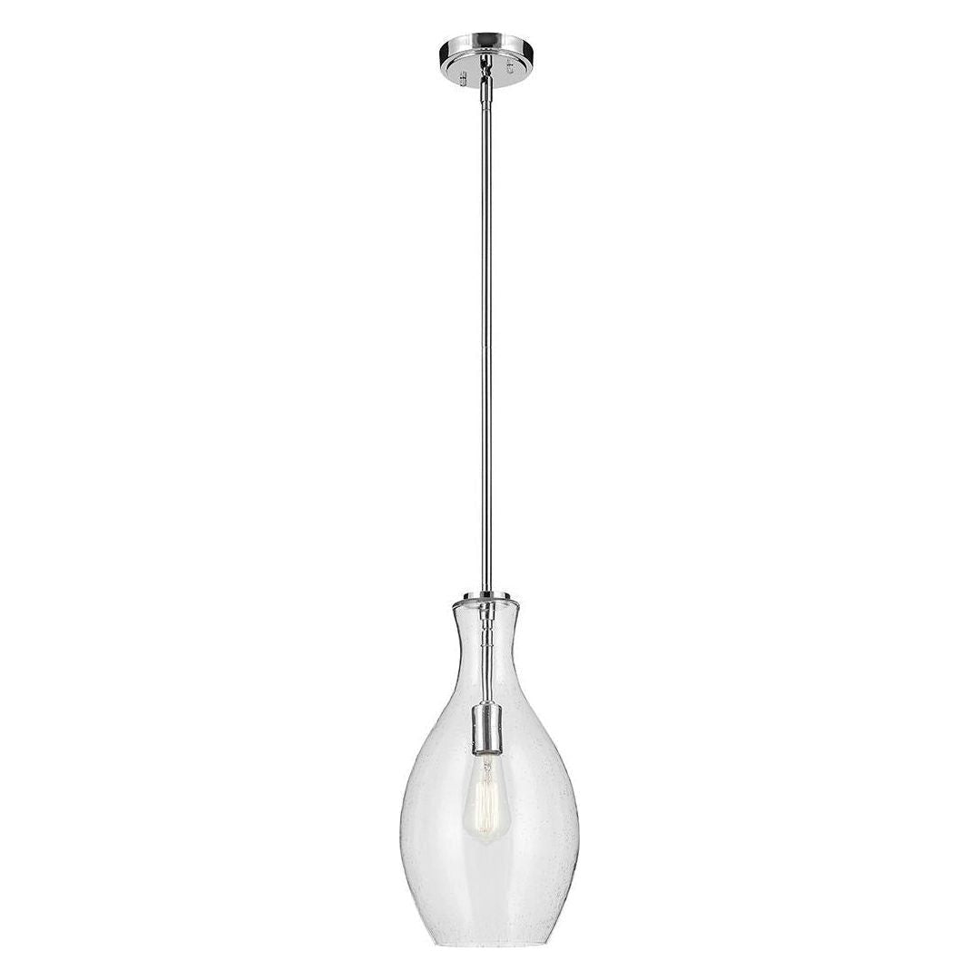 Everly 17.75" 1-Light Hour Glass Pendant