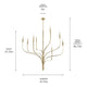 Livadia 47.75" 8-Light Chandelier