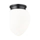 Gideon 1-Light 12" Flush Mount