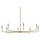 Pallas 52" XL 8-Light Round Chandelier