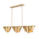 Lumina 9-Light Linear Chandelier