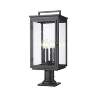 Hartwell 4-Light Outdoor Pier Mounted Fixture