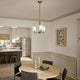 Shailene 15.25" 3-Light Mini Chandelier