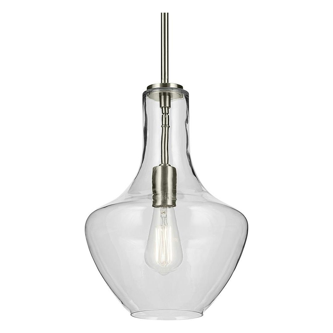 Everly 15.25" 1-Light Bell Pendant