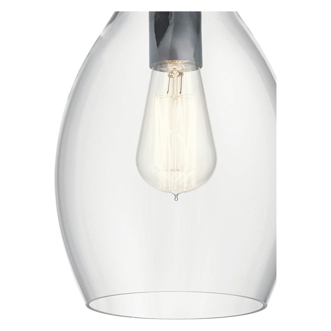 Everly 13.75" 1-Light Hour Glass Pendant