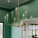 Madden 32" 9-Light 2-Tier Chandelier