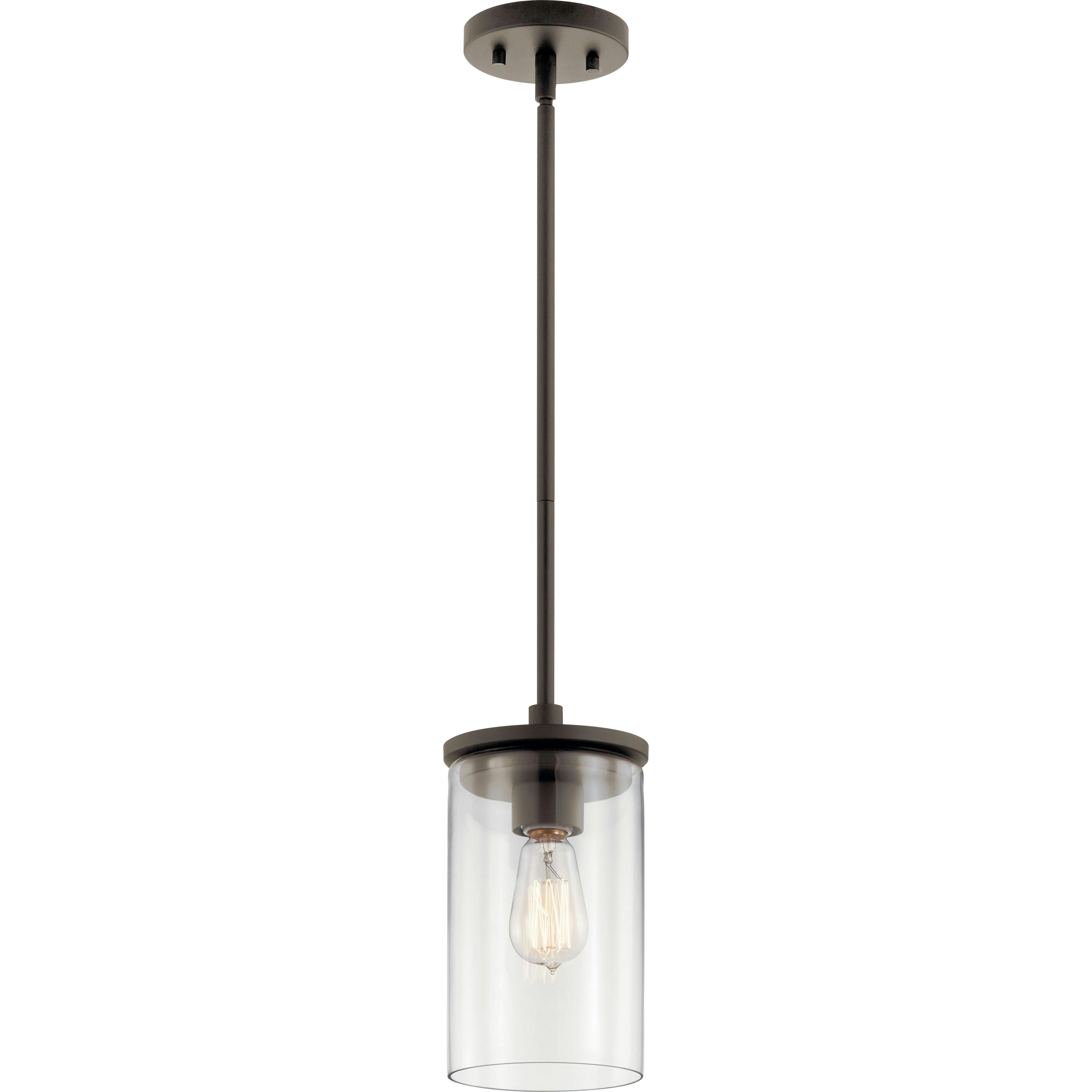 Crosby 10.75" 1-Light Mini Pendant