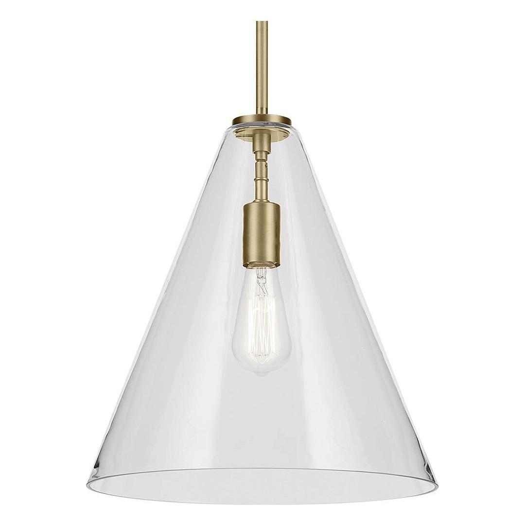 Everly 15.5" 1-Light Cone Pendant