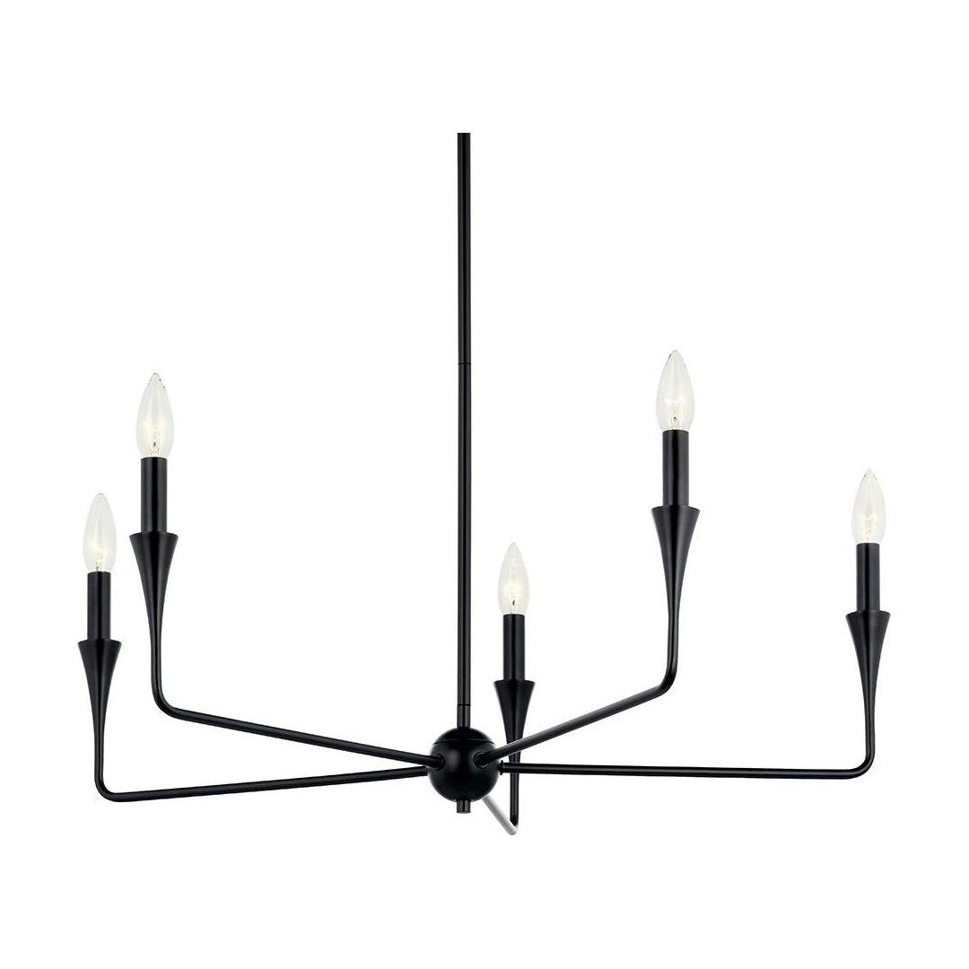 Alvaro 30" 5-Light Chandelier