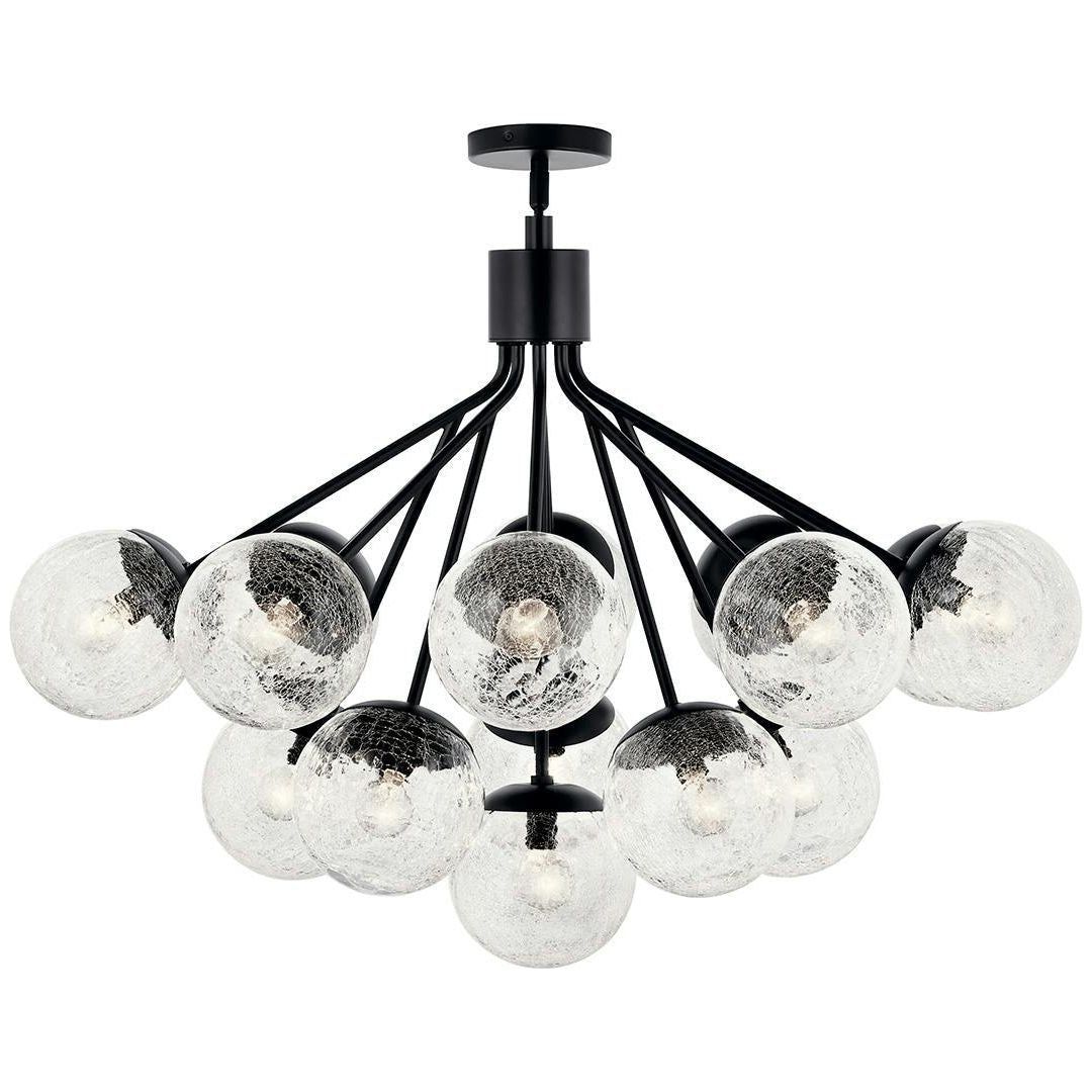 Silvarious 38" 16-Light Convertible Chandelier