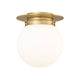 Calhoun 1-Light Flush Mount