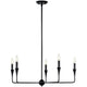 Alvaro 30" 5-Light Chandelier