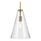 Everly 15.25" 1-Light Cone Pendant
