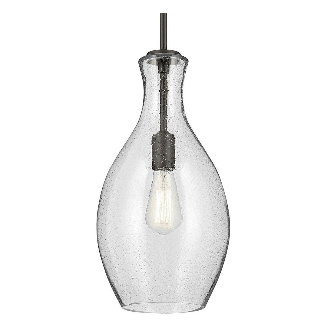 Everly 17.75" 1-Light Hour Glass Pendant