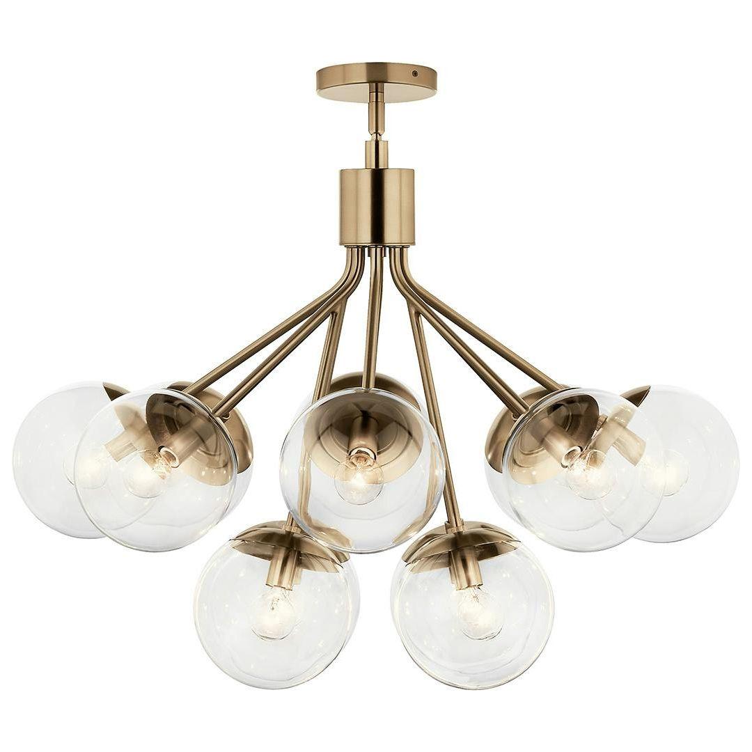 Silvarious 30" 12-Light Convertible Chandelier