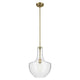 Everly 19.75" 1-Light Bell Pendant