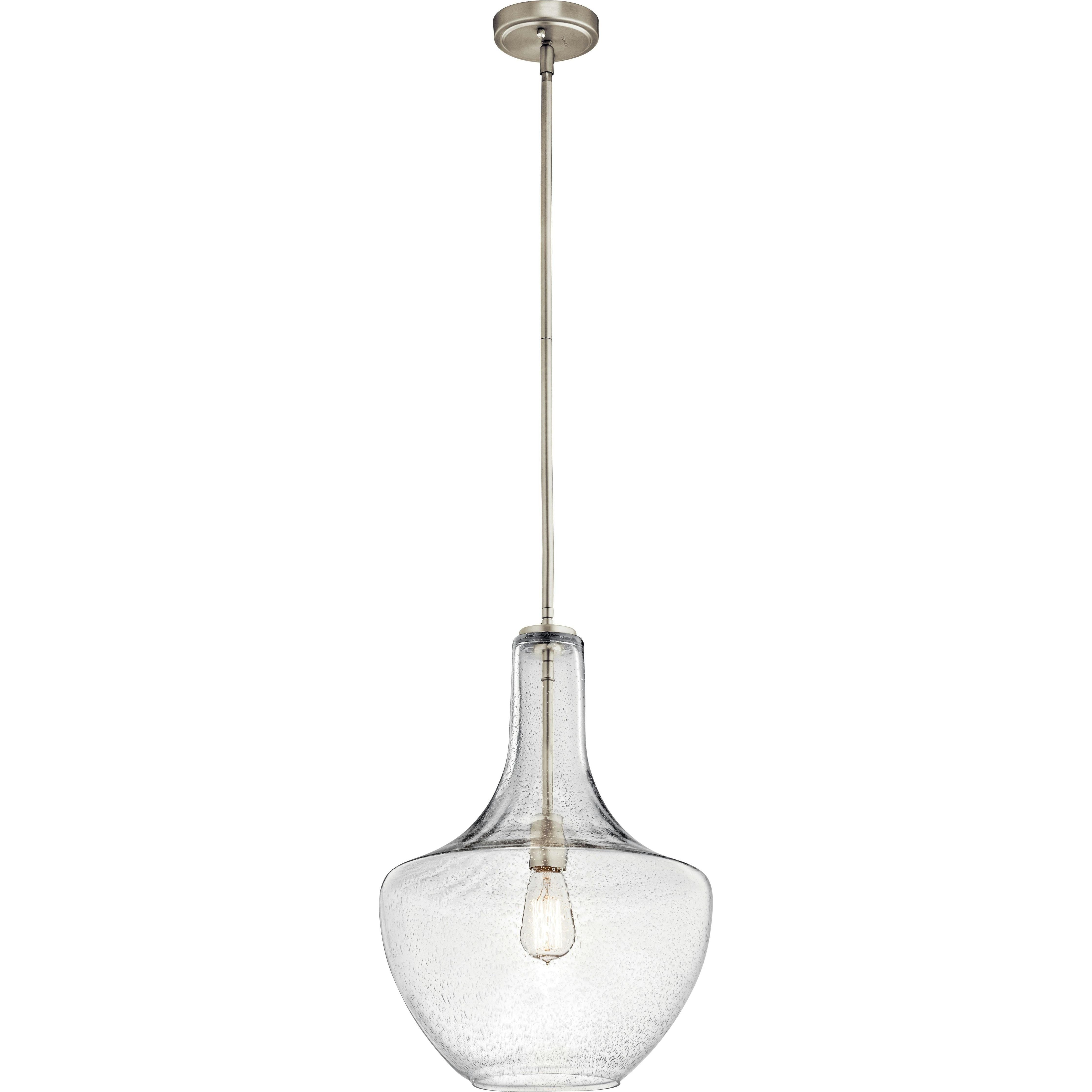 Everly 19.75" 1-Light Bell Pendant