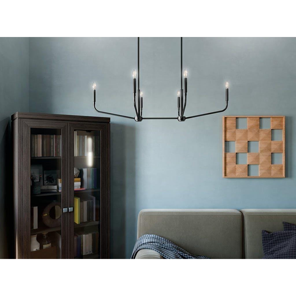 Madden 45" 6-Light Linear Chandelier