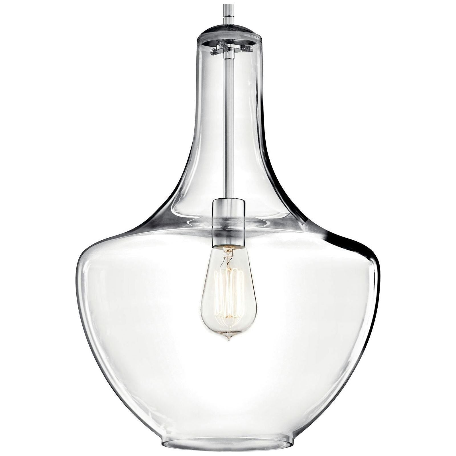 Everly 19.75" 1-Light Bell Pendant