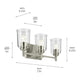 Shailene 21" 3-Light Vanity Light