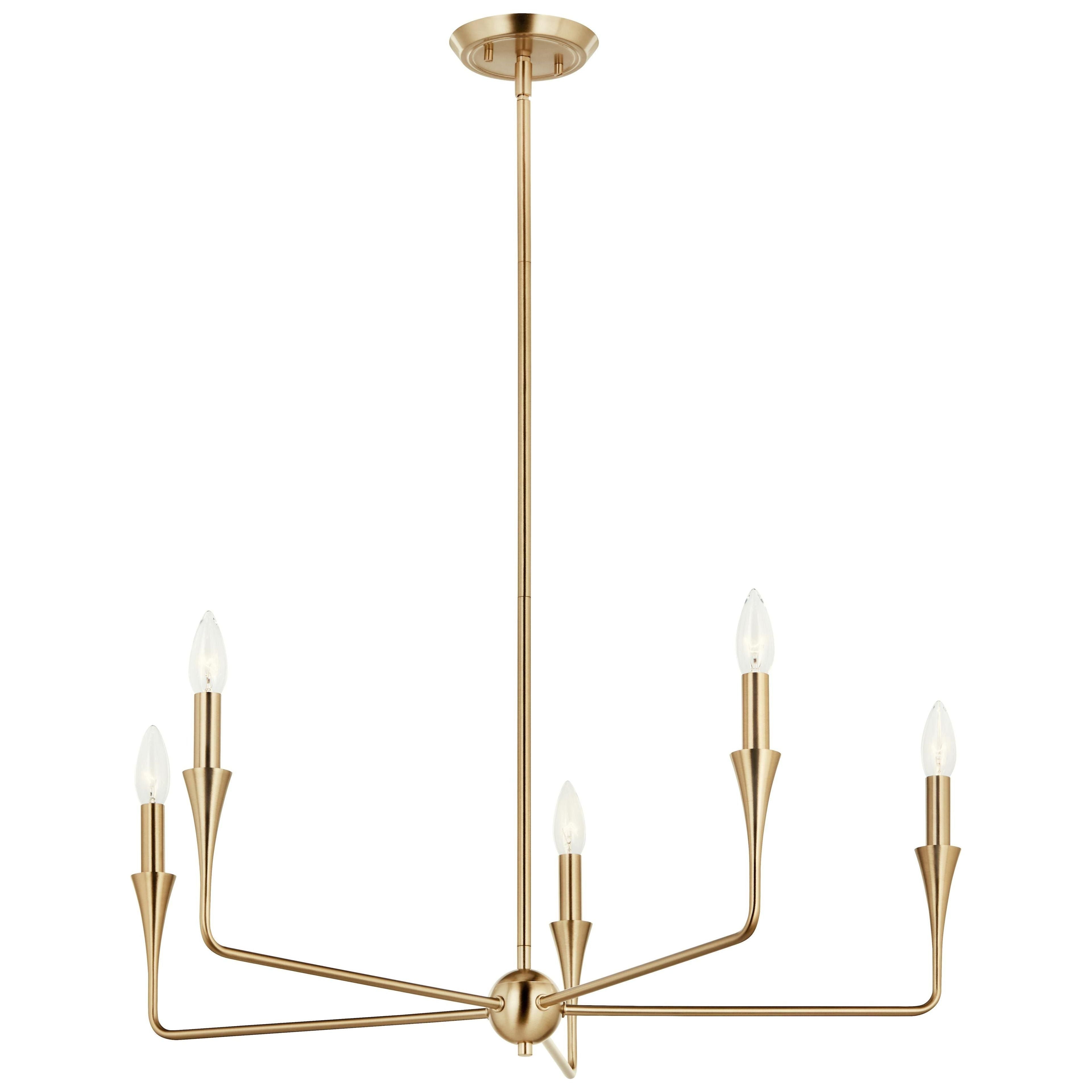 Alvaro 30" 5-Light Chandelier