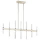 Sycara 48.25" 14-Light LED Linear Chandelier
