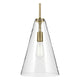 Everly 15.25" 1-Light Cone Pendant