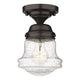 Vaughn 1-Light 6" Flush Mount