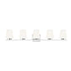 Nextra 5-Light Vanity