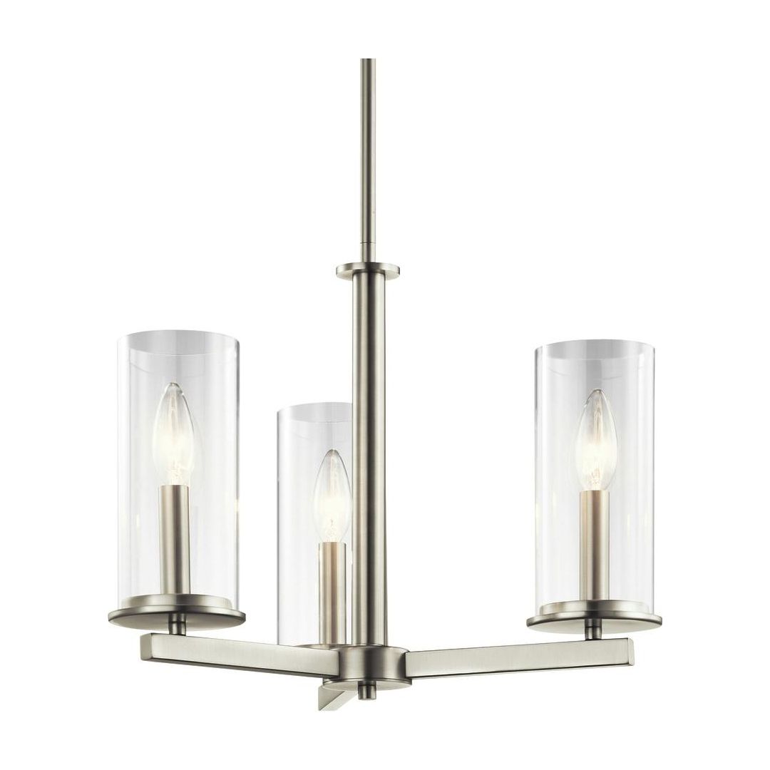 Crosby 14" 3-Light Convertible Semi Flush Mount