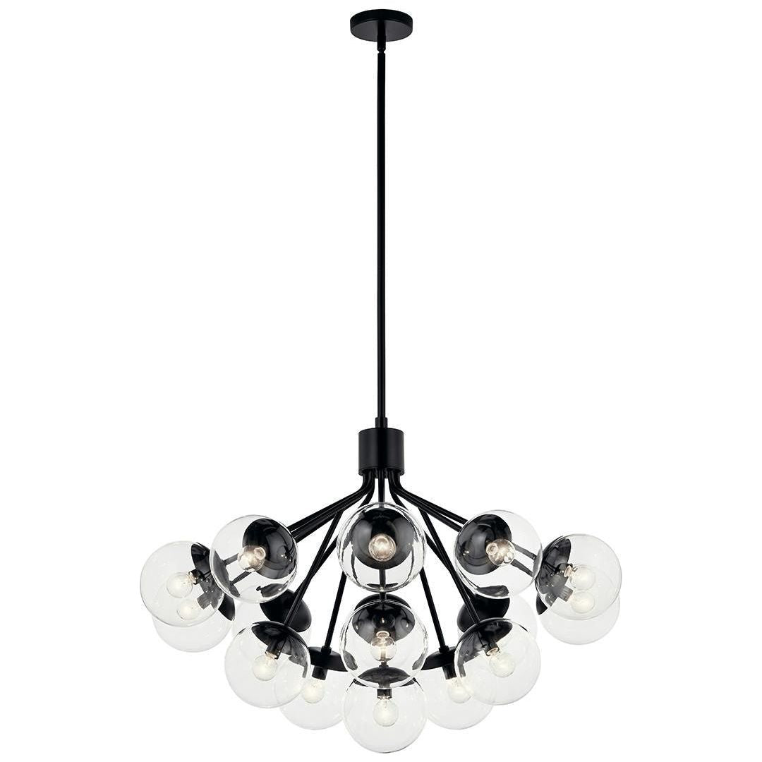 Silvarious 38" 16-Light Convertible Chandelier