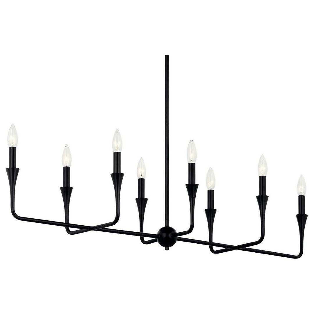 Alvaro 45.5" 8-Light Linear Chandelier