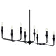 Alvaro 45.5" 8-Light Linear Chandelier