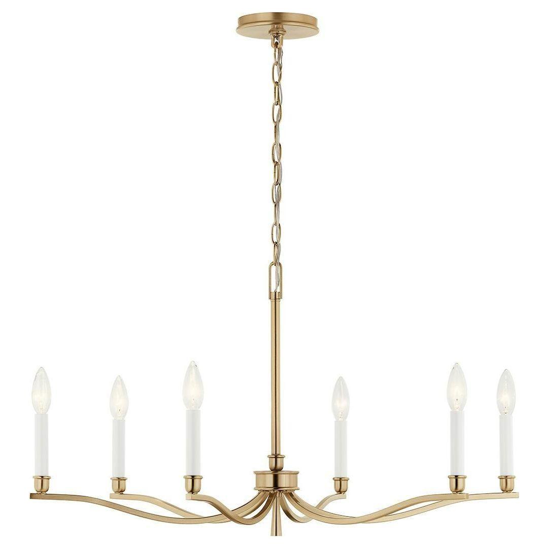 Malene 32" 6-Light Chandelier