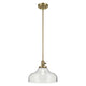 Avery 11.25" 1-Light Bell Pendant
