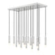 Stari 17-Light Linear Chandelier