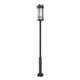 Fortis 3-Light Outdoor Post Mounted Fixture