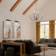 Malene 45.25" 8-Light Foyer Chandelier